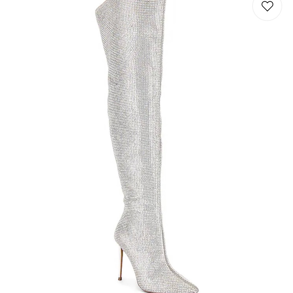 ‼️SOLD‼️ Brand NEW Over the knee Rhinestone boots